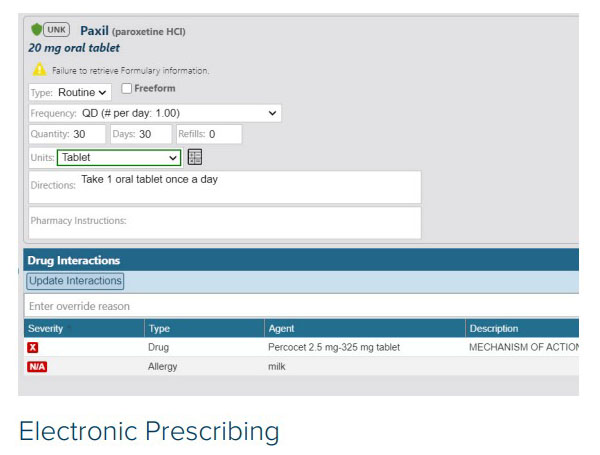 Electronic Prescribing